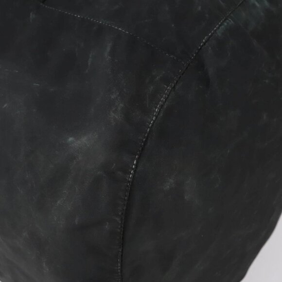 PRADA Shoulder Bag Nylon Leather 2 Set Khaki Black Auth gh1001 - Picture 15 of 16